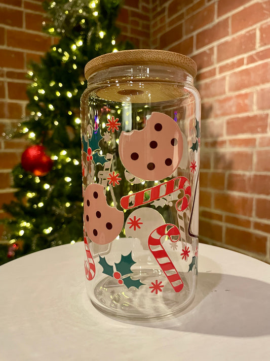 Christmas Cookies and Milk