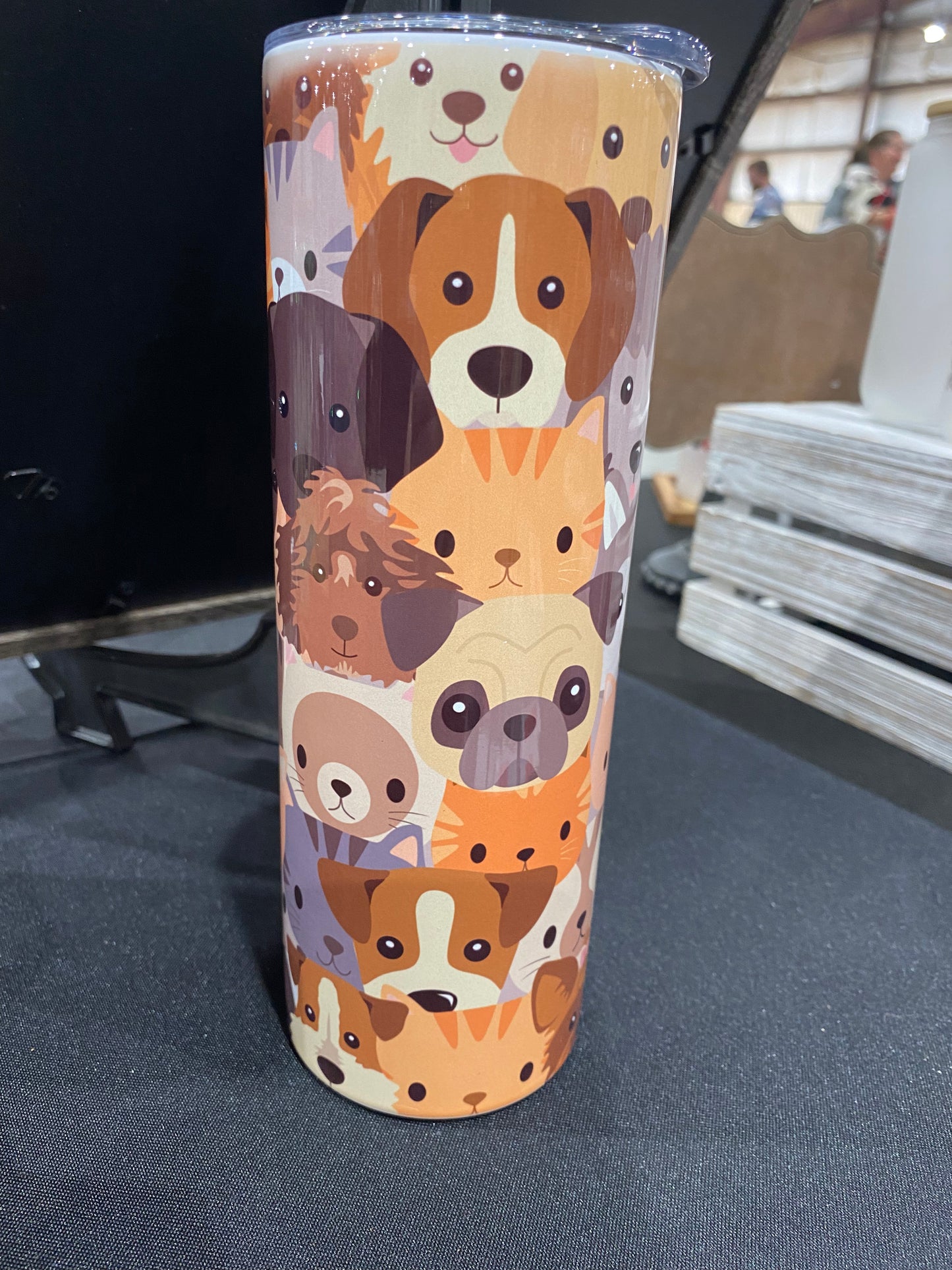 Cat and Dog Tumbler