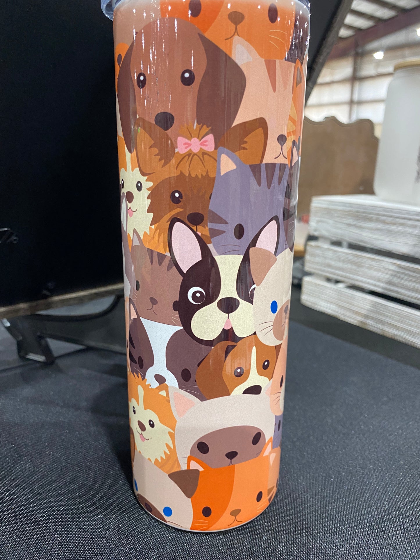 Cat and Dog Tumbler