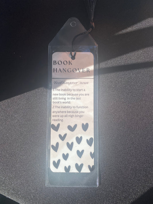 Book Hangover Bookmark