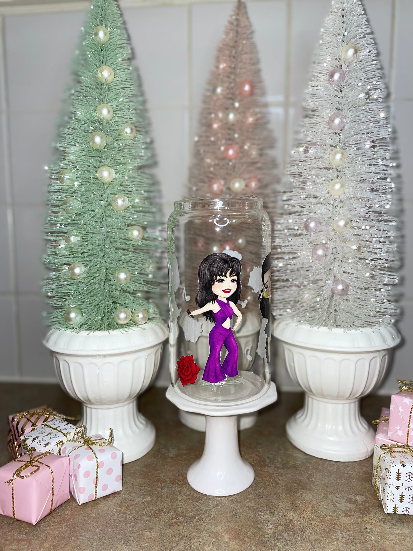 Clear Selena Glass Can