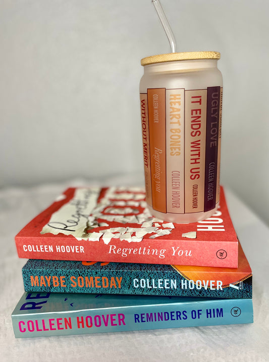 Colleen Hoover Imperfect Glass Can